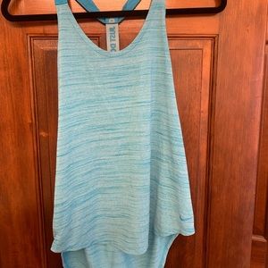 Nike blue tank top